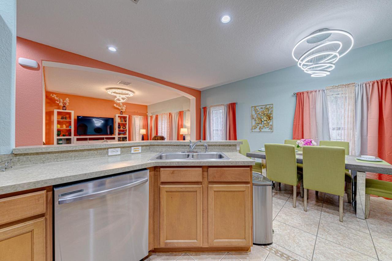 Affordable 4 Bedroom Luxury Villa Near Disney/Private Pool/Arcade/Game Room Orlando Eksteriør bilde