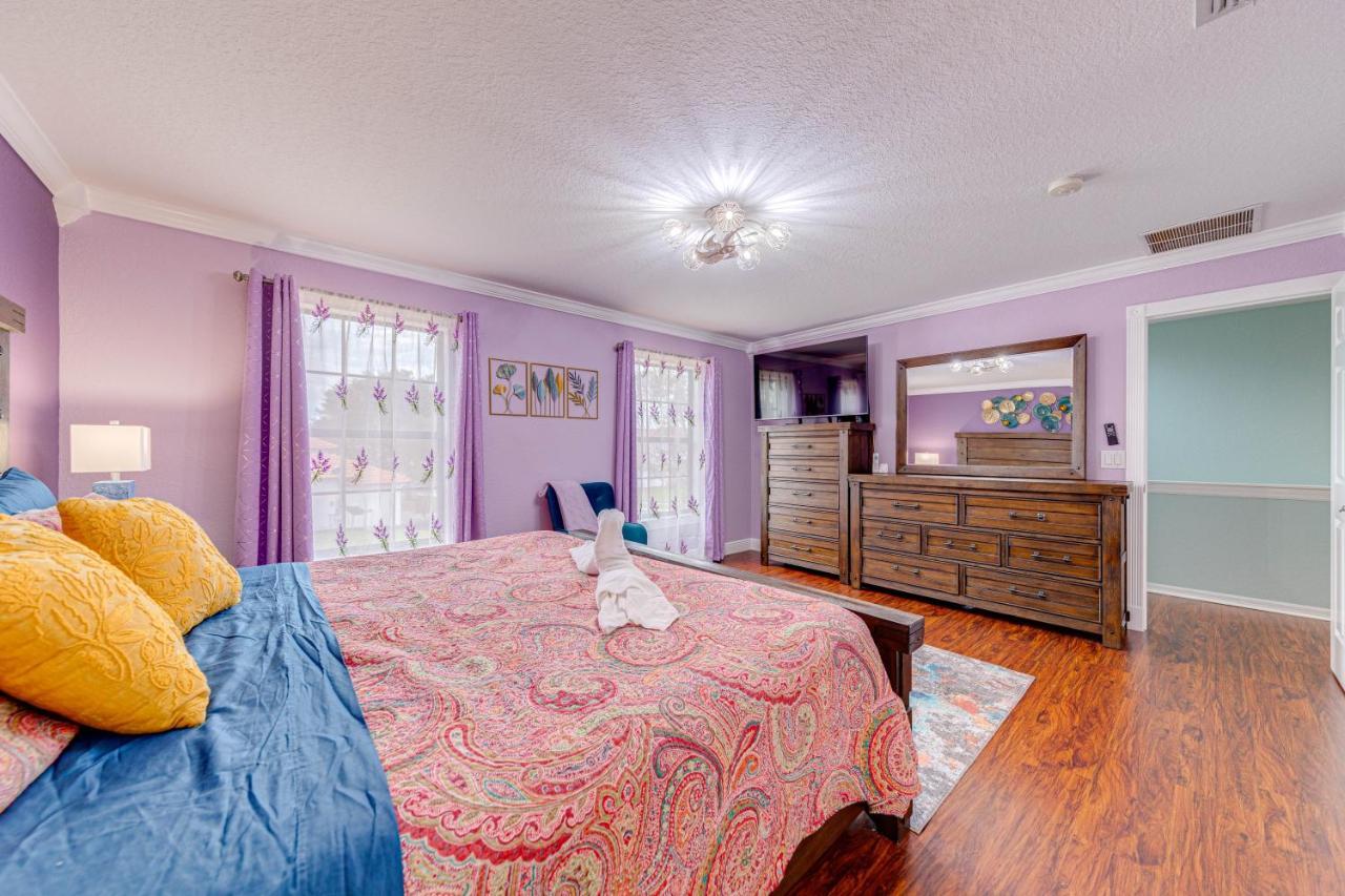 Affordable 4 Bedroom Luxury Villa Near Disney/Private Pool/Arcade/Game Room Orlando Eksteriør bilde