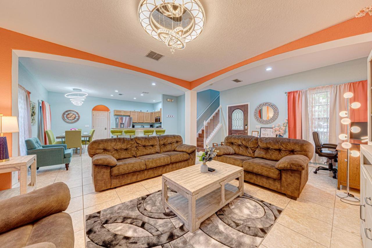 Affordable 4 Bedroom Luxury Villa Near Disney/Private Pool/Arcade/Game Room Orlando Eksteriør bilde