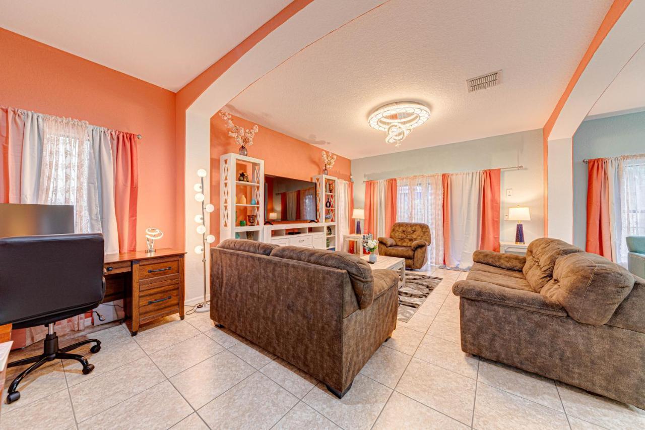 Affordable 4 Bedroom Luxury Villa Near Disney/Private Pool/Arcade/Game Room Orlando Eksteriør bilde